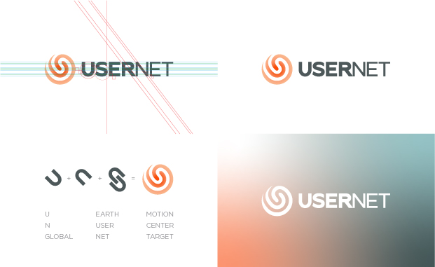 USERNET professional logo design