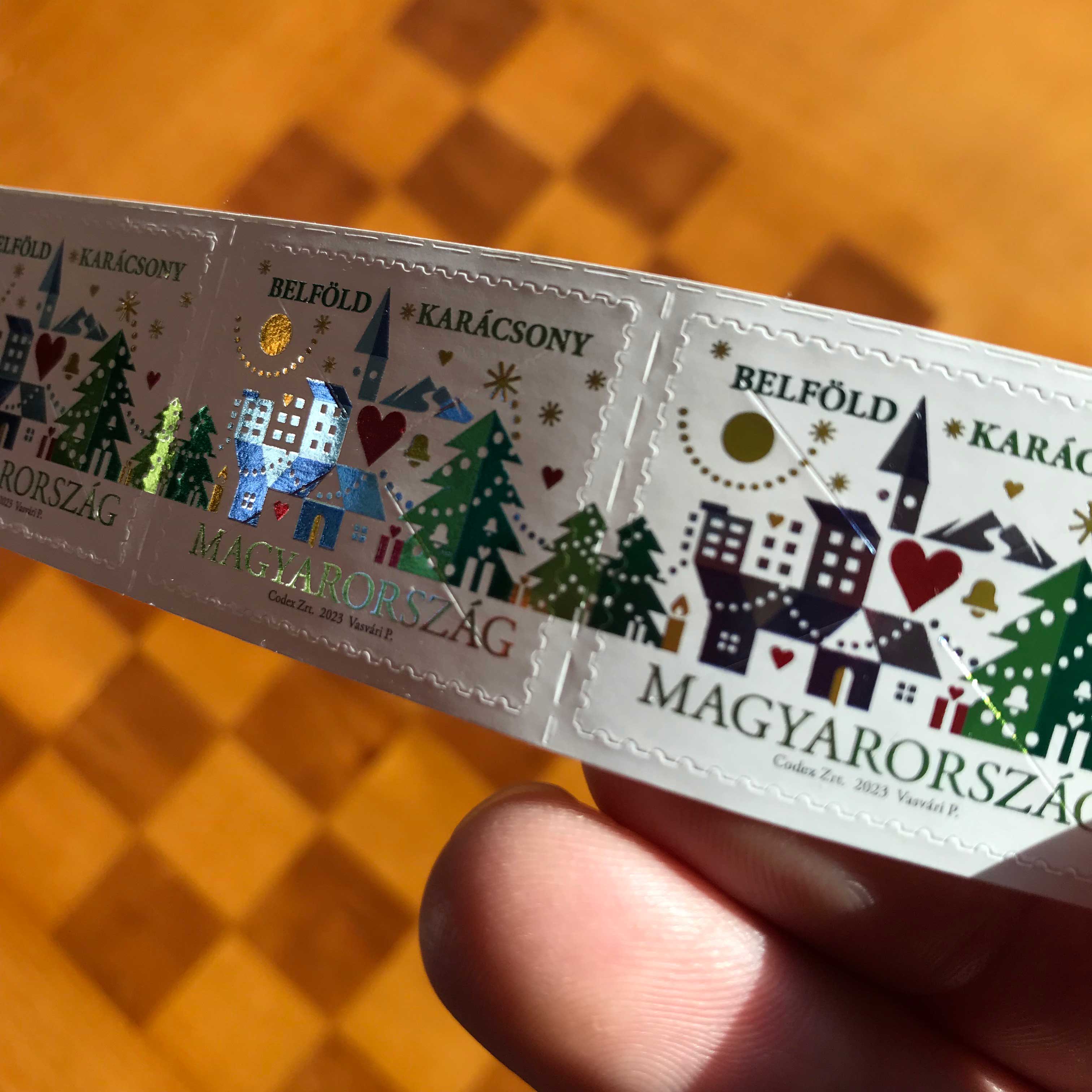 Christmas 2023 stamp